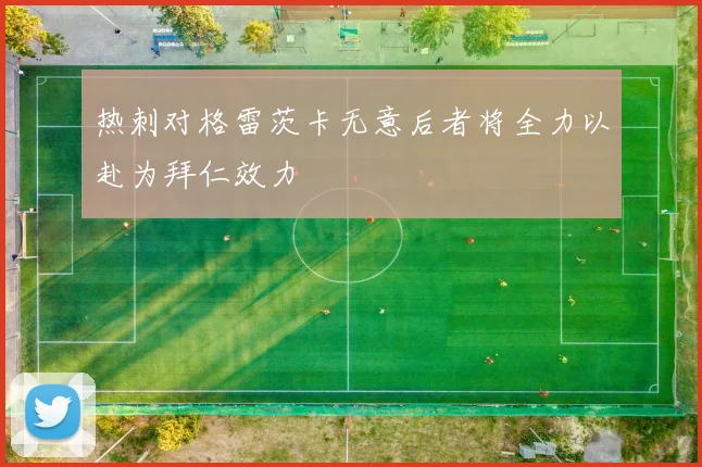 热刺对格雷茨卡无意后者将全力以赴为拜仁效力